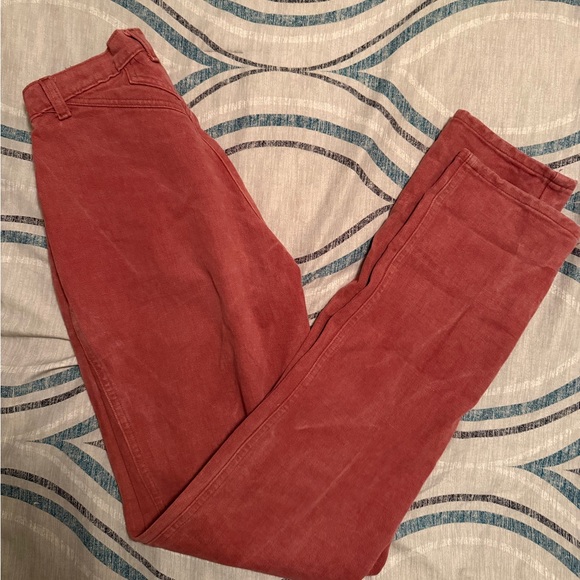 Rockies Women's Brick Red Straight Leg Jeans - Picture 2 of 2